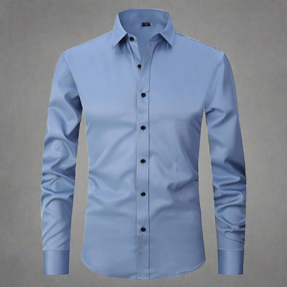 Chemise confortable pour homme, infroissable et extensible