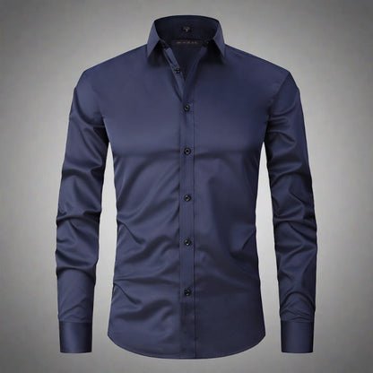 Chemise confortable pour homme, infroissable et extensible
