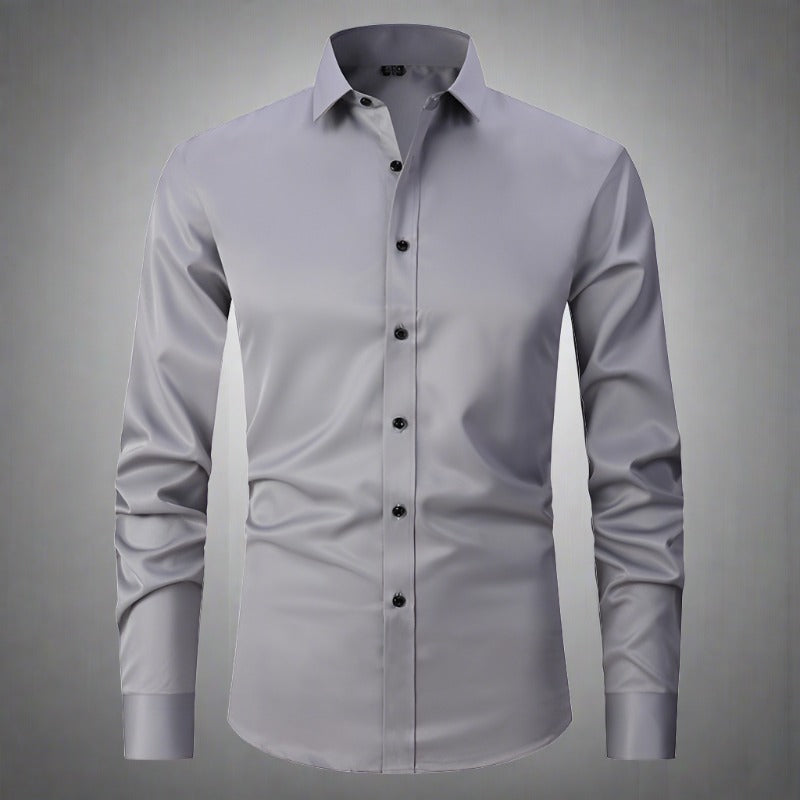 Chemise confortable pour homme, infroissable et extensible