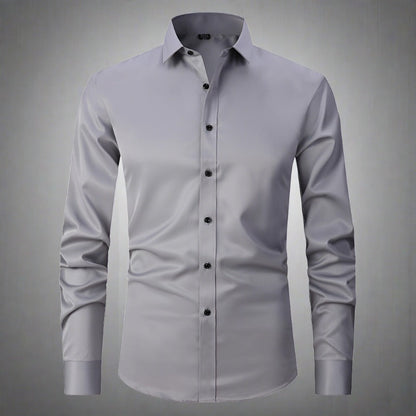 Chemise confortable pour homme, infroissable et extensible