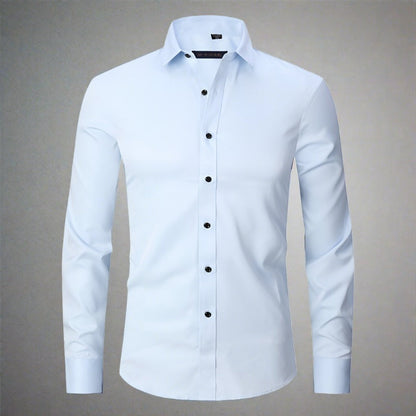 Chemise confortable pour homme, infroissable et extensible
