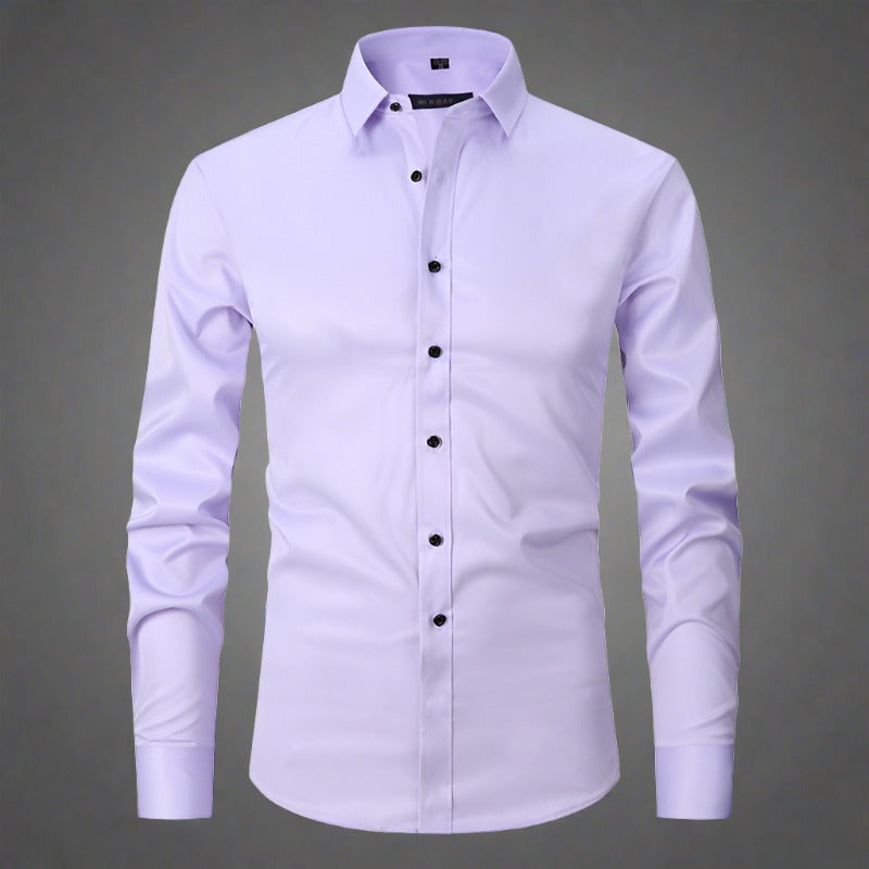 Chemise confortable pour homme, infroissable et extensible