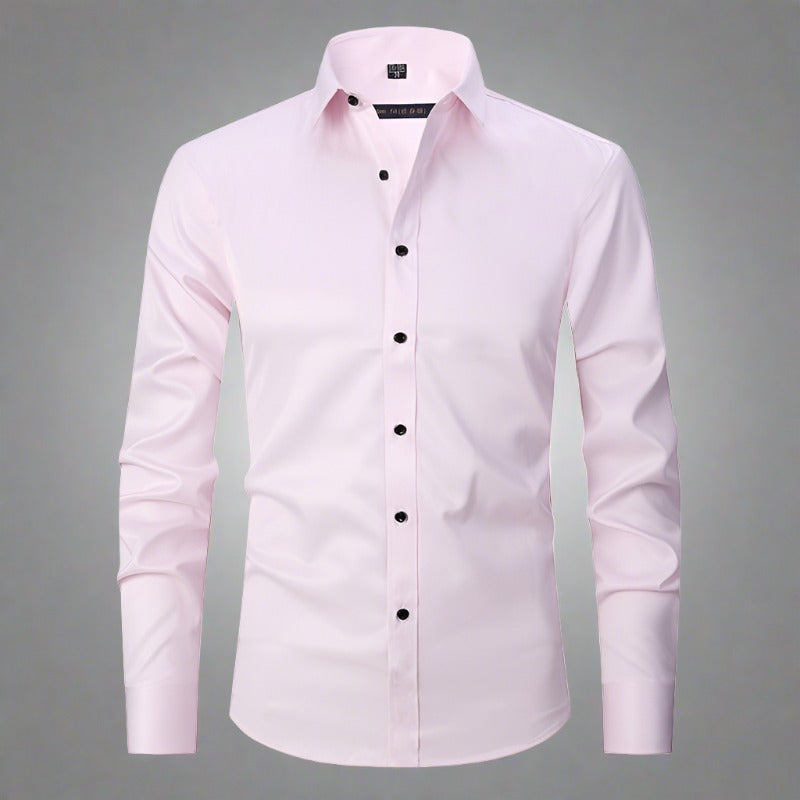 Chemise confortable pour homme, infroissable et extensible
