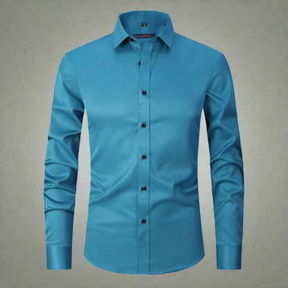 Chemise confortable pour homme, infroissable et extensible