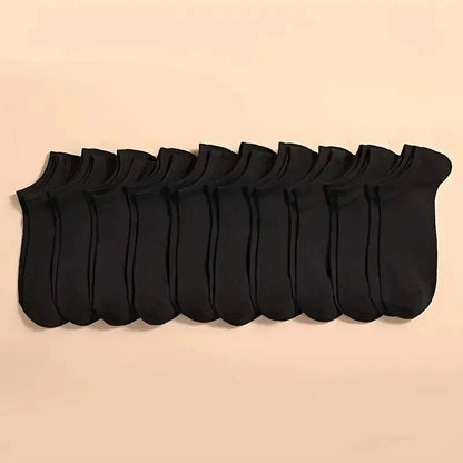 Chaussettes légères pour homme, respirantes, lot