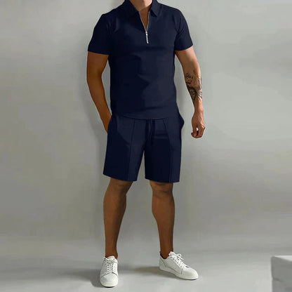 Ensemble short et t-shirt à manches courtes pour homme