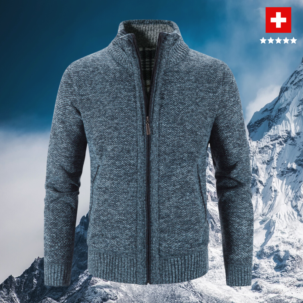 Stylischer Winter-Cardigan Elegant Modern - IdealeKleiden