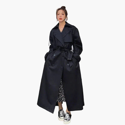 Manteau Long Femme Chic Style Citadin