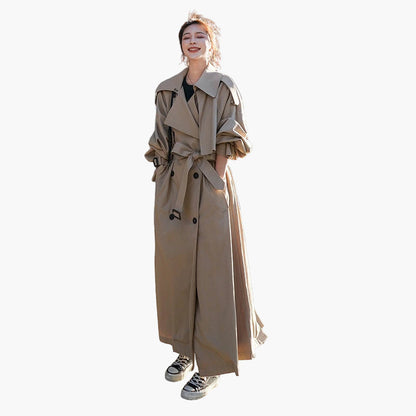 Manteau Long Femme Chic Style Citadin