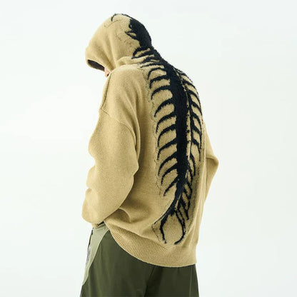 Krabi - Strick-Pullover mit Kapuze - IdealeKleiden