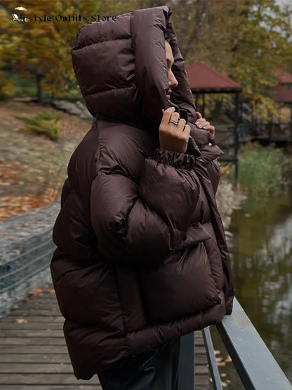 Kuschelige HoodieJacke Warm und Bequem - IdealeKleiden