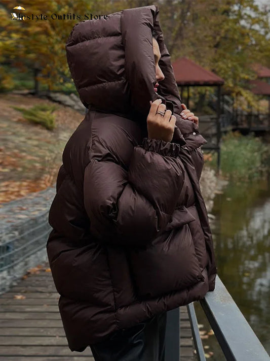 Kuschelige HoodieJacke Warm und Bequem - IdealeKleiden