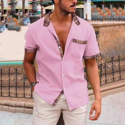 Chemise légère d'été pour homme