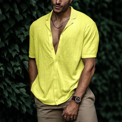 Polo homme léger avec boutons