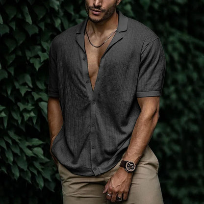 Polo homme léger avec boutons