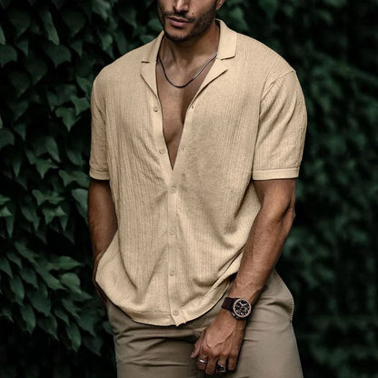 Polo homme léger avec boutons