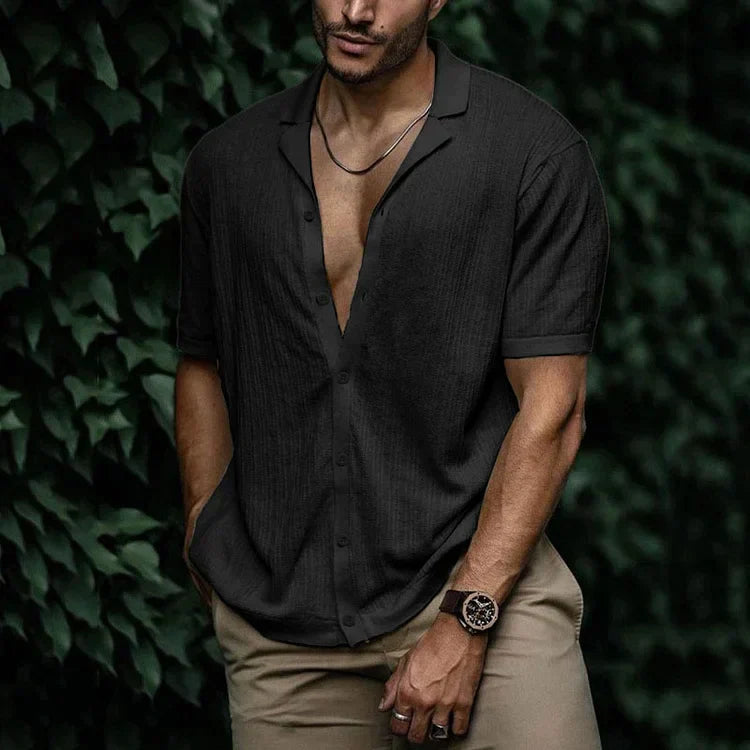 Polo homme léger avec boutons