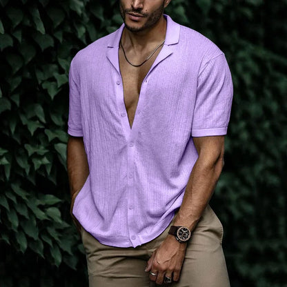 Polo homme léger avec boutons