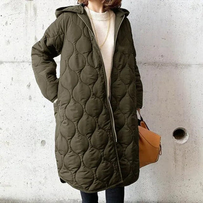 Parka d'hiver oversize rembourré à capuche