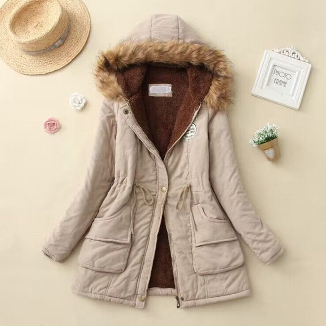 Parka d'hiver femme chaud confortable isolé