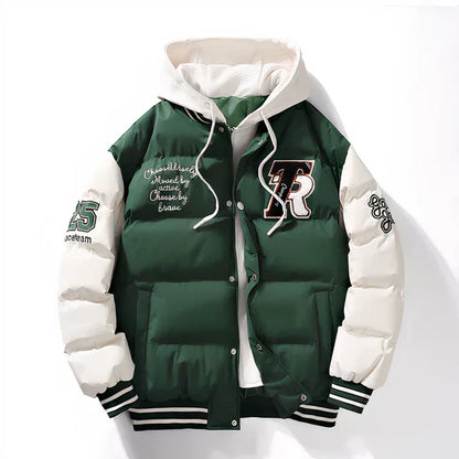 Blouson bomber homme à capuche pratique