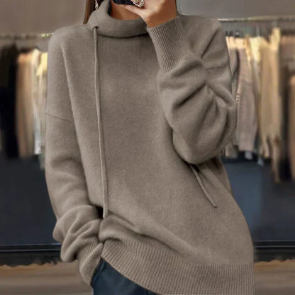 Ruby - Pull-over femme à manches longues doux