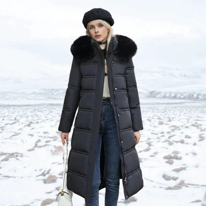 Veste d'hiver doublée chaude pour femme
