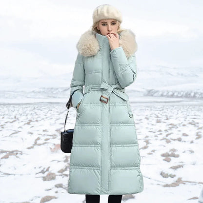 Veste d'hiver doublée chaude pour femme
