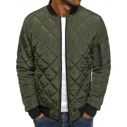 Veste bomber confortable pour homme avec poches zippées