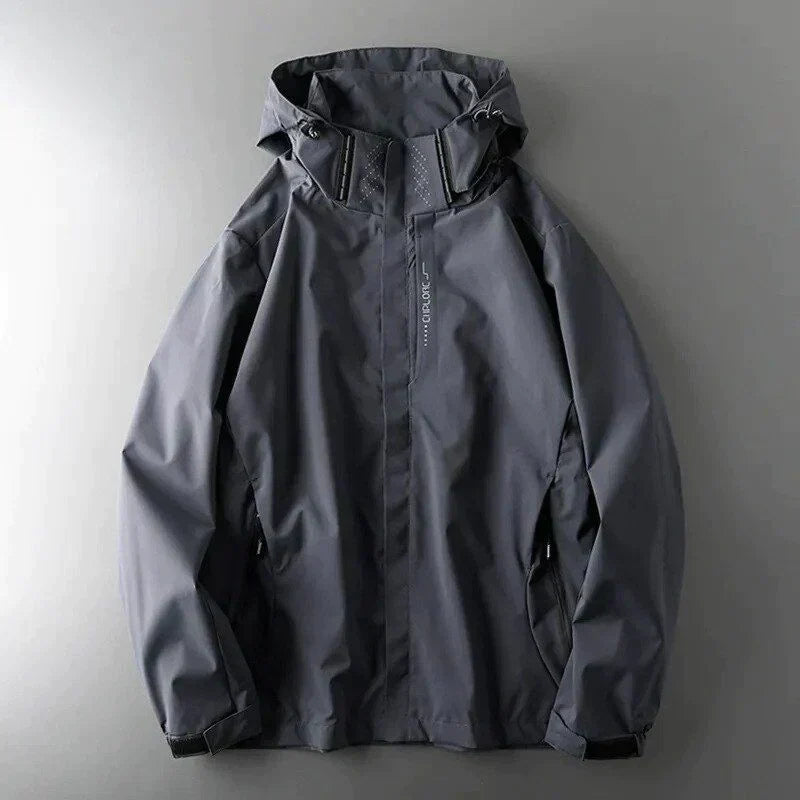 Parka d'hiver robuste pour homme avec capuche