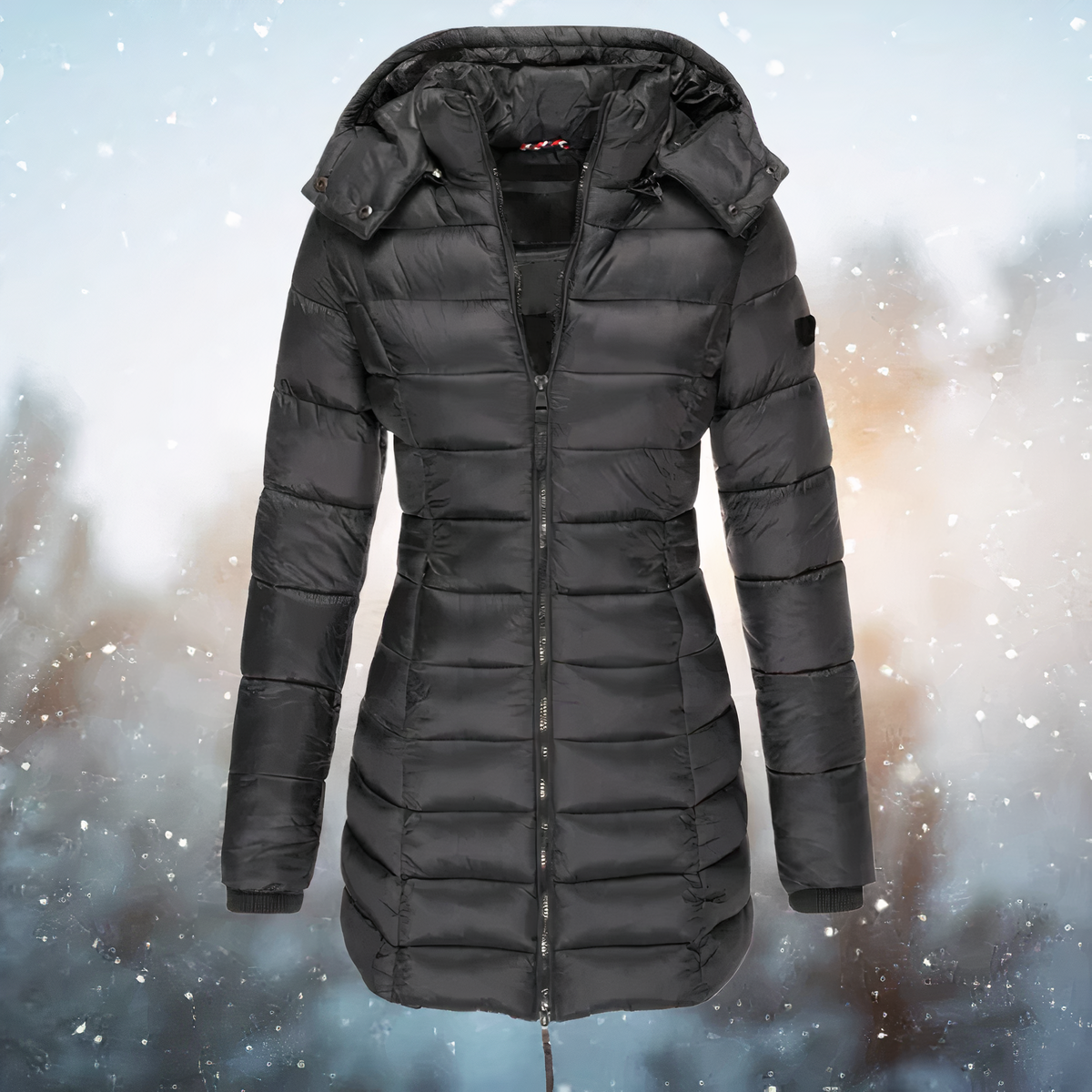 Veste d'hiver femme cintrée