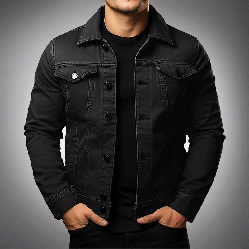 Veste en jean tendance pour homme Franke