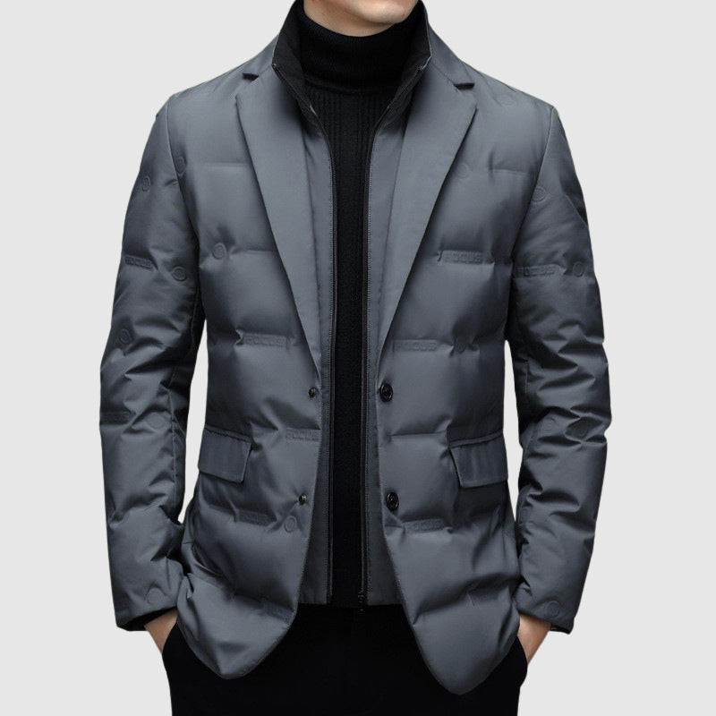 Blazer isolé pour femme Veste d'hiver matelassée