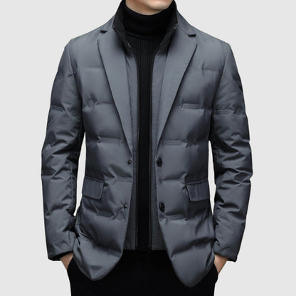 Blazer isolé pour femme Veste d'hiver matelassée