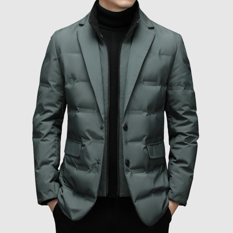 Blazer isolé pour femme Veste d'hiver matelassée