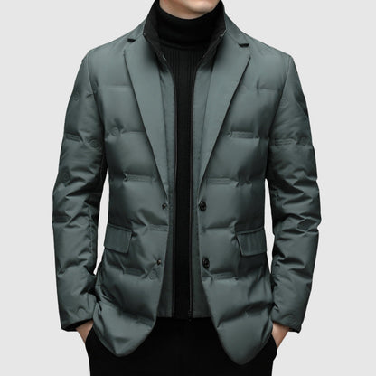 Blazer isolé pour femme Veste d'hiver matelassée
