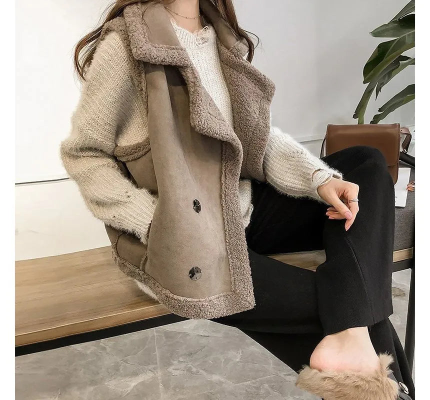 Gilet en cuir femme élégant et hivernal