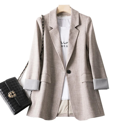 Blazer élégant Manches longues Moderne