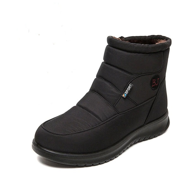 Bottes d'hiver imperméables et chaudes pour femme