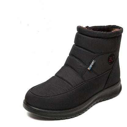 Bottes d'hiver imperméables et chaudes pour femme