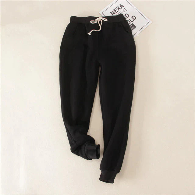 Warme Damen Winterhosen Elegant - IdealeKleiden