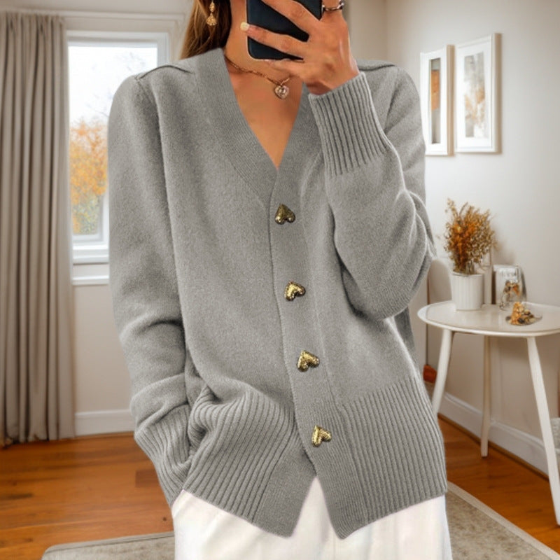 Moderner Ärmelloser Cardigan - IdealeKleiden
