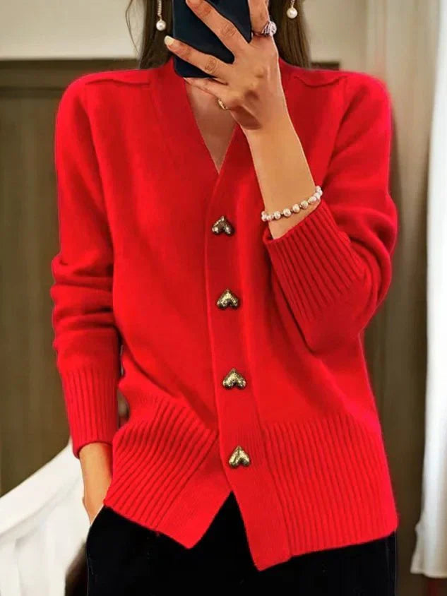 Gilet cardigan sans manches moderne