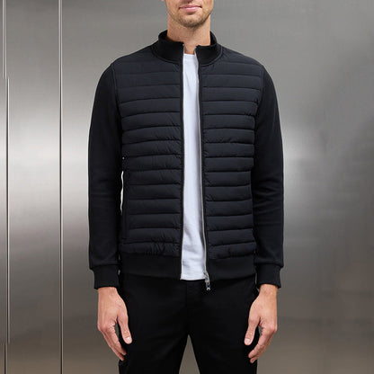 Veste d'été pour homme, manches longues, doublée