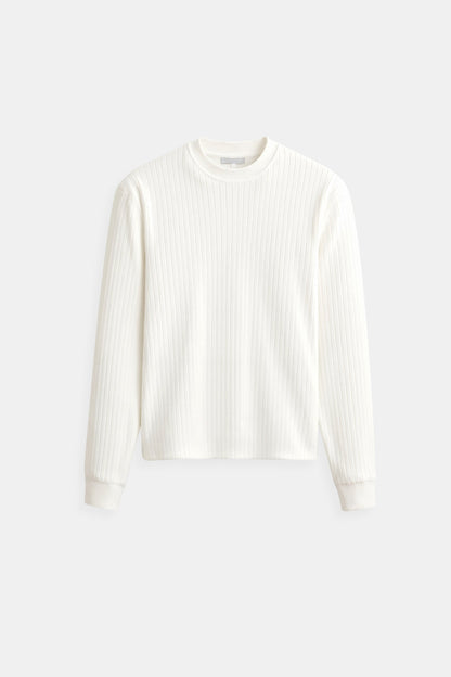 Pulls doux en maille côtelée