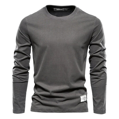 T-shirt à manches longues en coton confortable