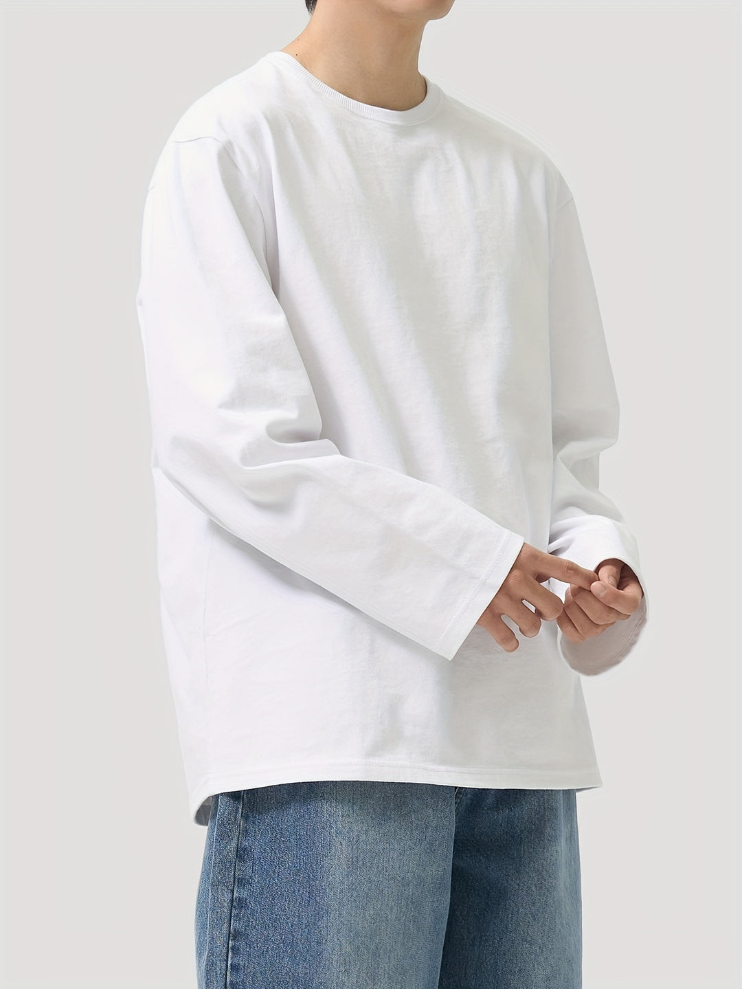 Élégant t-shirt pour homme en coton fin