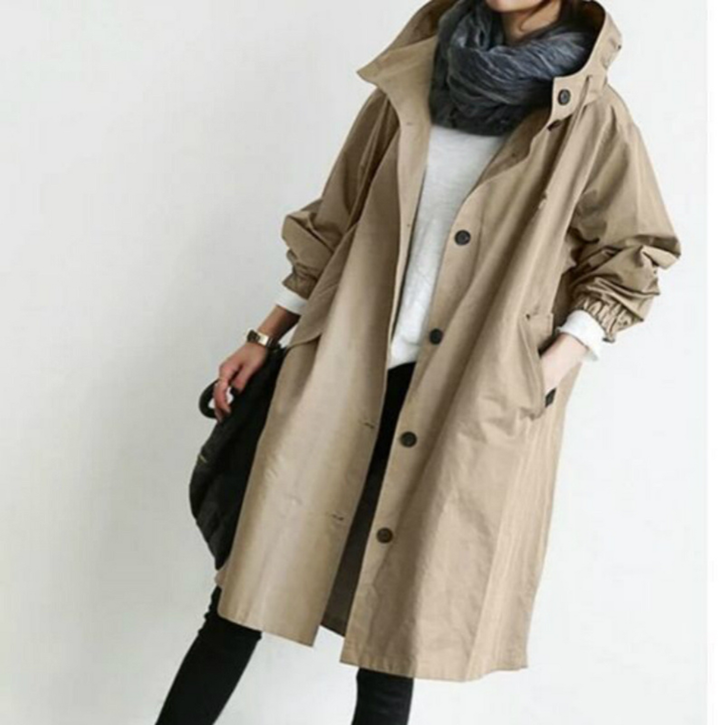 Trench-coat élégant pour homme et femme