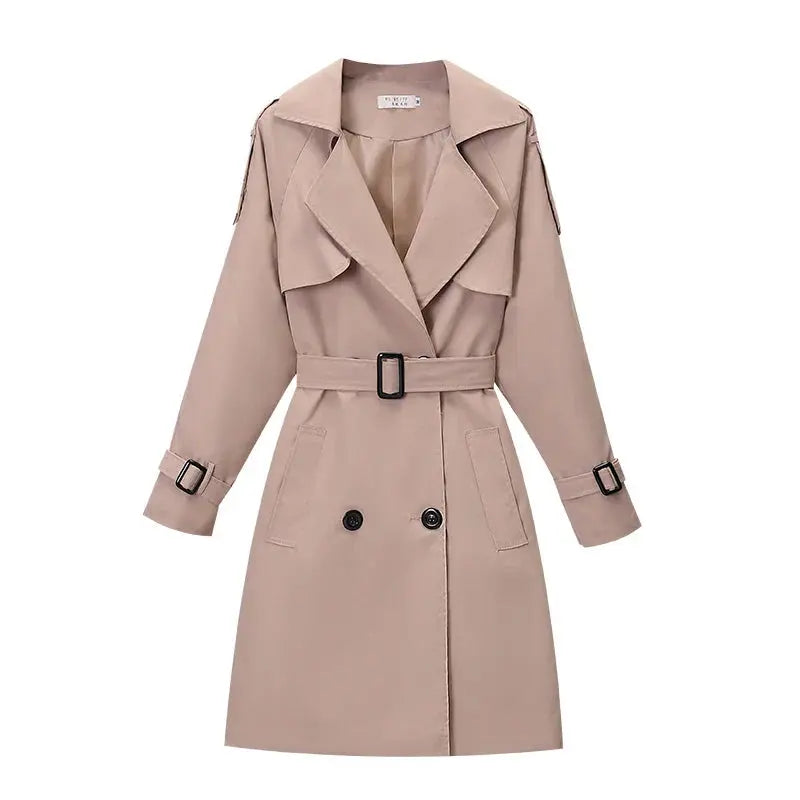 Trench-coat élégant pour femme avec ceinture