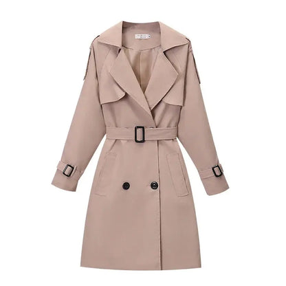 Trench-coat élégant pour femme avec ceinture